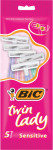 Skustuvas Bic Twin Lady, 5 vnt