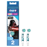 Elektrinio dantų &scaron;epetėlio galvutė Oral-B EB10-2 Star Wars, mėlyna sp./balta sp., 2 vnt.