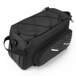 Dviračio krep&scaron;ys Wozinsky Bike Rack Bag with Shoulder Strap WBB22BK, poliesteris, juoda sp.