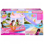 Lėlių namelio baldas Mattel Barbie Dream Boat, rožinė sp./įvairių spalvų