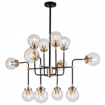 &Scaron;viestuvas kabinamas Cosmo Light Boston P12826BR, E27, 12 x 40 W, skaidri sp.