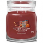 Žvakė, aromatinė Yankee Candle Autumn Daydream, 90 h, 567 g, Raudona
