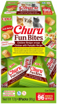 Skanėstas katėms Inaba Churu Fun Bites Chicken With Pumpkin, vi&scaron;tiena, 0.012 kg, 8 vnt.