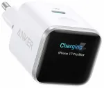Telefono įkroviklis Anker Nano A121DG21, USB Type C, balta sp., 45 W