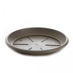 Lėk&scaron;telė vazonui Plasticotto, pilka, 23 cm