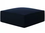 Pufas Micadoni Home Ruby Velvet, tamsiai mėlyna sp., 93 cm x 93 cm x 40 cm