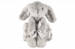 Pledas 4Living Bunny, balta sp./pilka sp., 75 cm x 100 cm