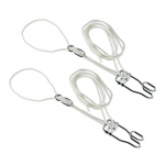 Hamako tvirtinimo rinkinys Domoletti 9101, poliesteris/metalas, balta sp.