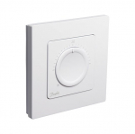 Termostatas Danfoss, įleidžiamas į sieną, balta sp., 1.1 cm, 5 - 30 &deg;C