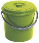Maistinis kibiras Curver 235238, 16 l, žalia sp.