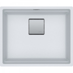 Virtuvinė plautuvė Franke Kubus 2 KNG 110-52, fragranitas, 56 cm x 46 cm x 20 cm, balta sp.