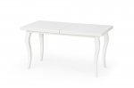 Stalas i&scaron;skleidžiamas Mozart, balta sp., 140 - 180 cm x 80 cm x 75 cm