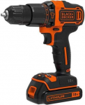 Smūginis gręžtuvas su akumuliatoriumi Black & Decker BDCHD18-QW, 18 V, 1.5 Ah