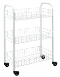 Serviravimo vežimėlis Metaltex, 56 cm x 84 cm, 23 cm, Balta sp.