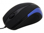 Kompiuterio pelė Esperanza Sirius EM102, mėlyna/juoda