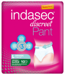 Sauskelnės Indasec, Large, 10 vnt.