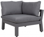 Modulinė sofa Fluffy 13792, pilka sp., 93 x 93 cm x 66 cm