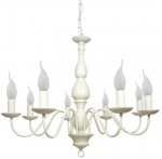Sietynas kabinamas Candellux Bellagio, E14, 8 x 8 W, kreminė sp.