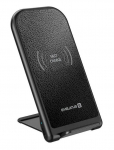 Evelatus EWD01 15W Belaidė įkrovimo stotelė su posukiu standu i&scaron;maniesiems telefonams USB-C juoda