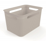 Ne&scaron;iojimo krep&scaron;ys Rotho 1023907422, 16 l, &scaron;viesiai ruda, 36 x 26.2 x 21.1 cm