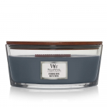 Žvakė, aromatinė WoodWick Evening Onyx, 40 h, 453.6 g, Pilka sp.