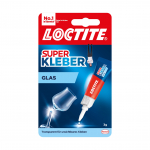 Klijai momentiniai Loctite Super Kleber Glass, 0.003 kg, skaidri sp.