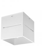 &Scaron;viestuvas lubų Sollux Plafond Lobo, G9, 1 x 40 W, balta sp.