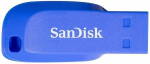USB atmintinė SanDisk Cruzer Blade, mėlyna sp., 32 GB
