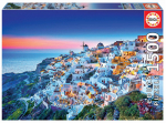 Dėlionė Educa Santorini 19040, 85 cm x 60 cm, 1500 vnt., žydra sp.