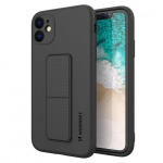 Telefono dėklas Wozinsky Kickstand for iPhone 12 Pro Max, Apple iPhone 12 Pro Max, juoda sp.