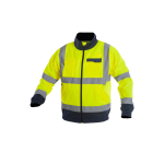 Darbinė striukė vyrams Sara Workwear Drogowiec 11420-27, mėlyna sp./geltona sp./pilka sp., XL dydis