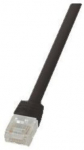 Tinklo kabelis Logilink CF2033U RJ-45, RJ-45, 1 m, juoda sp.