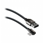 Kabelis Black Shark 89010199A, USB Type C/USB-A, 100 cm, juoda sp.
