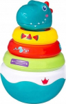 Lavinimo žaislas Smily Play The Dino Stallion Pyramid, 16 cm, įvairių spalvų
