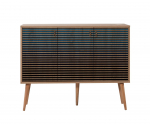 Komoda Kalune Design Mega 222, ruda sp., 90 cm x 120 cm x 36 cm