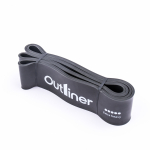 Pasiprie&scaron;inimo guma Outliner LP8410, 208 cm x 4.5 cm x 6.4 cm, juoda sp.