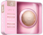 Prietaisas veido odos priežiūrai Foreo Ufo 2 Power Mask & Light Therapy - Pearl Pink