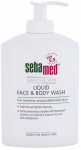 Kūno prausimosi želė Sebamed Liquid Face & Body Wash, 300 ml