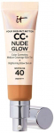 Skystas makiažo pagrindas IT Cosmetics CC+ Nude Glow, SPF 40, tan, 32 ml
