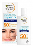 Apsauginis fluidas nuo saulės Garnier Ambre Solaire SPF50, 40 ml
