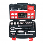 Ki&scaron;tukinių veržliarakčių rinkinys Modeco MN-57-320