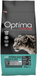 Sausas kačių maistas Optima Nova Sterilised, vi&scaron;tiena/ryžiai, 8 kg