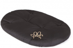 Gyvūno guolis Hobbydog Oval Pillow PODCZA5, juoda sp., 7