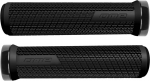 Dviračio rankenos Rock Machine Race Grip 30 RF160401, aliuminis/guma/silikonas, juoda, 2 vnt.