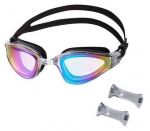 Plaukimo akiniai Nils Aqua NQG180MAF, juoda sp./įvairių spalvų