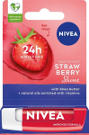 Lūpų balzamas Nivea Strawberry Shine, 4.8 g, -