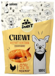 Skanėstas &scaron;unims Mr. Bandit Chewi Chicken Bones, vi&scaron;tiena, 0.5 kg