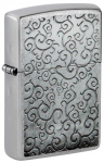Žiebtuvėlis Zippo Vines Design 48726, sidabro sp.