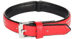 Antkaklis &scaron;unims Flamingo Monte Carlo, raudona sp., 340 - 390 mm x 22 mm, L/XL