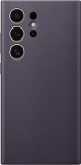 Telefono dėklas Samsung Vegan Leather, Samsung Galaxy S24 Ultra, violetinė sp.